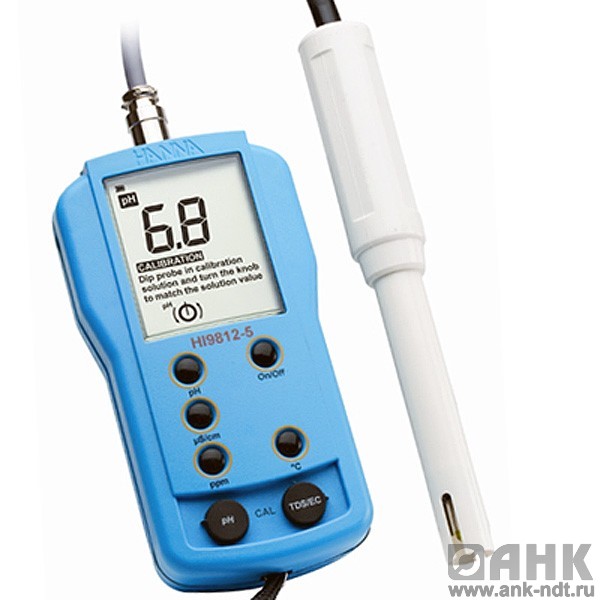 pH-метр / кондуктометр / термометр HI 9812-5N
