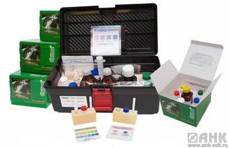 Тест-комплекты для экспресс-анализа воды и почвенных вытяжек
