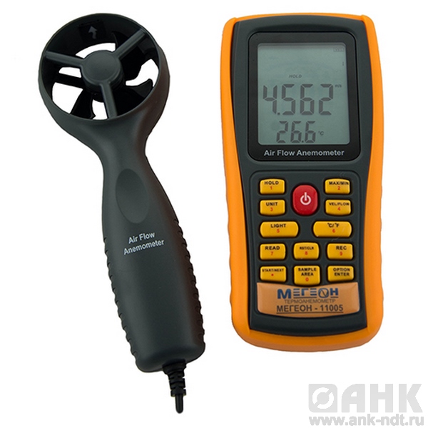 Термоанемометр с выносным датчиком МЕГЕОН 11005