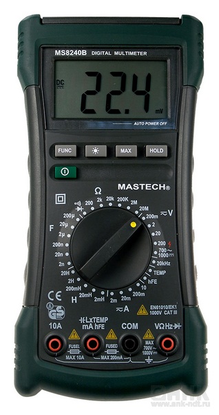 MS8240B — цифровой мультиметр