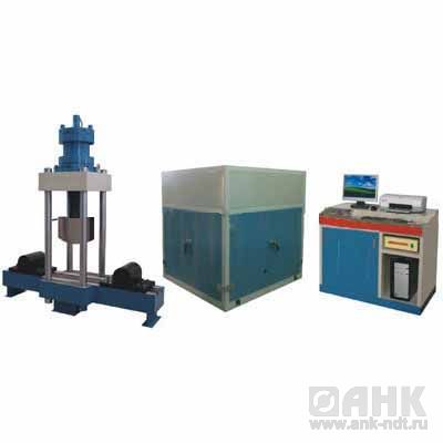 Испытательный пресс ПИ-500 для испытания рельсовых соединений на усталость