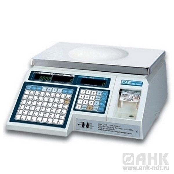Весы торговые с печатью этикеток CAS LP-06 (1.6)