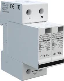 Устройство защиты от импульсных перенапряжений Citel DS132R-280 (571102), тип 1+2
