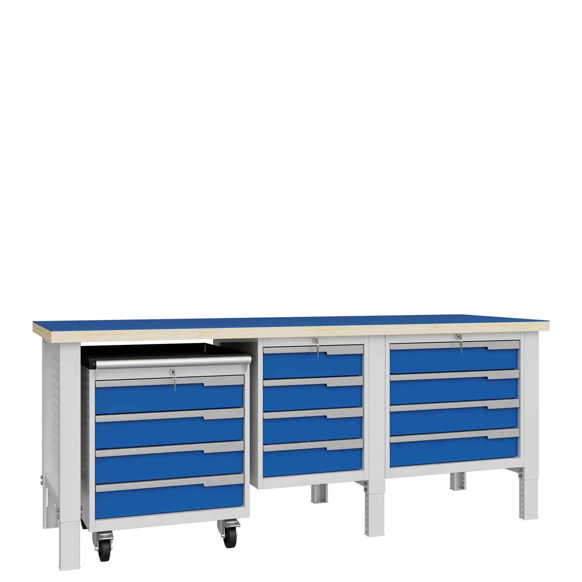 Верстак слесарный Верстакофф CTR 2232.S4L4M4.4