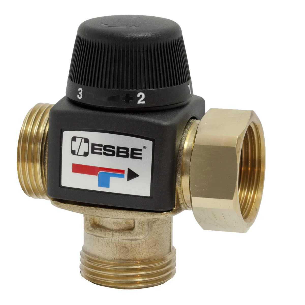 Клапан термостатический смесительный ESBE VTA378 20-55 °C, KVS 3,4, G 1