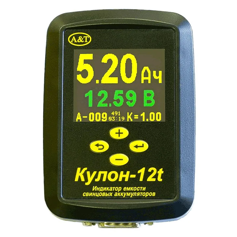 Индикатор емкости аккумуляторов Кулон-12t